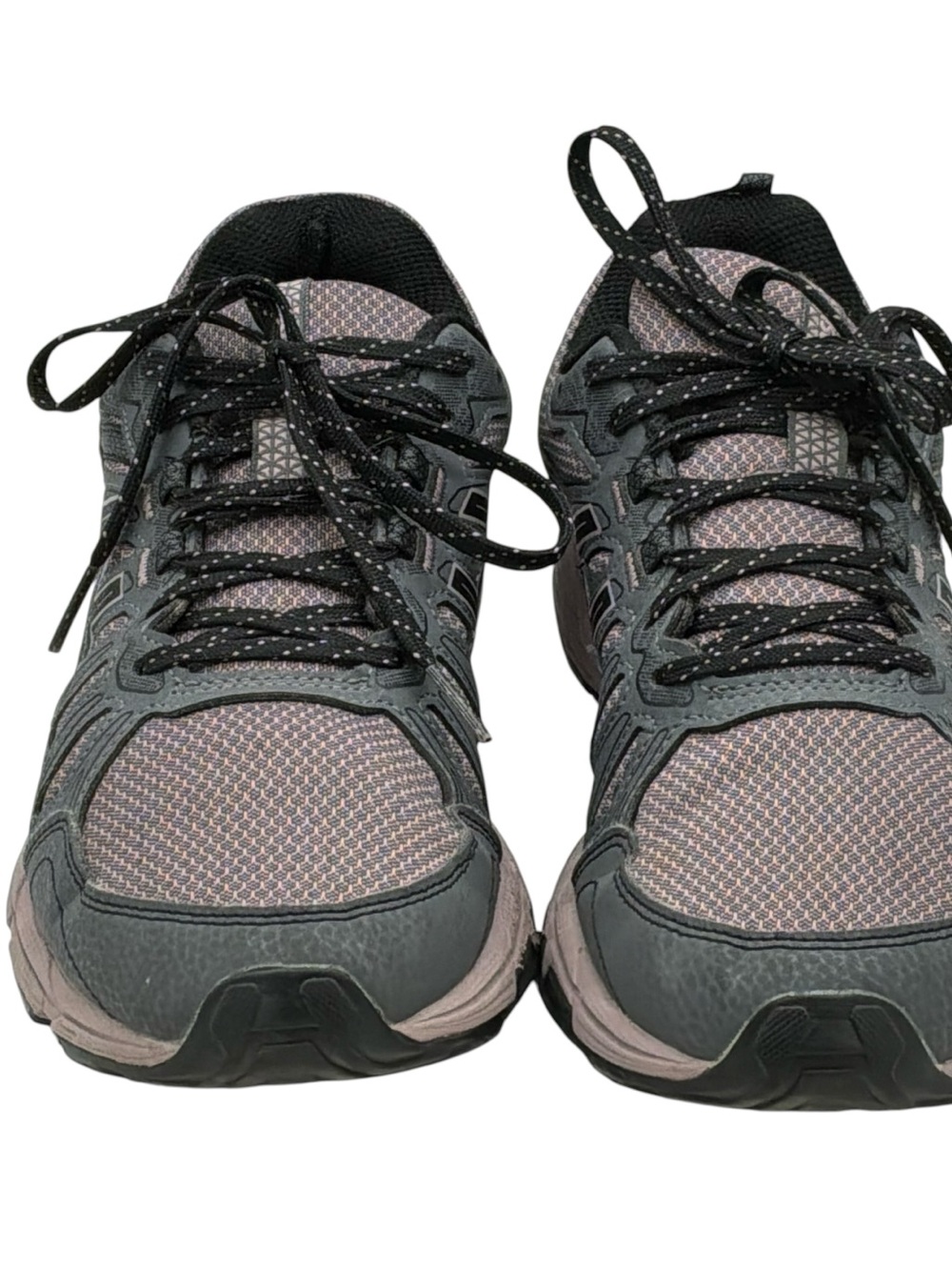 Asics Women's Gel-Venture trail running Shoes - Gray with light purple. Sz. Wm 9